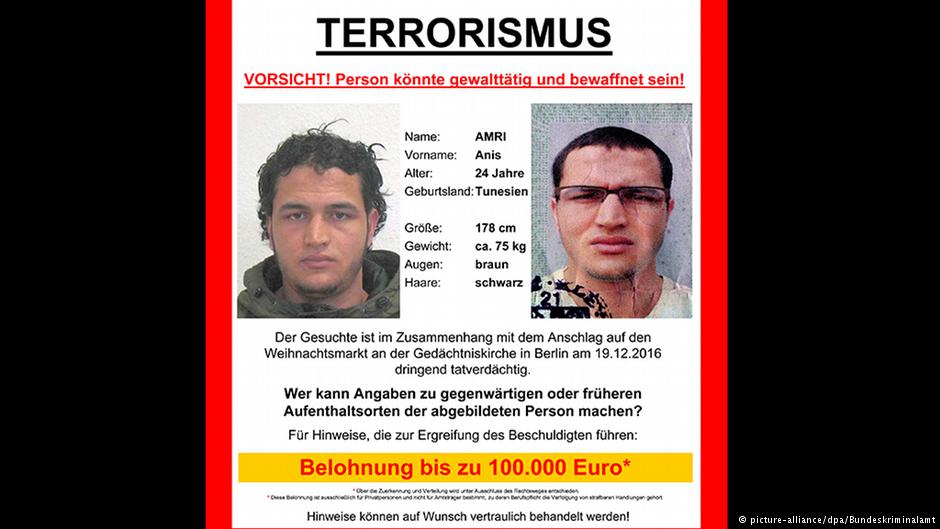 Ανθρωποκυνηγητό για τη σύλληψη του Τυνήσιου που αιματοκύλησε το Βερολίνο