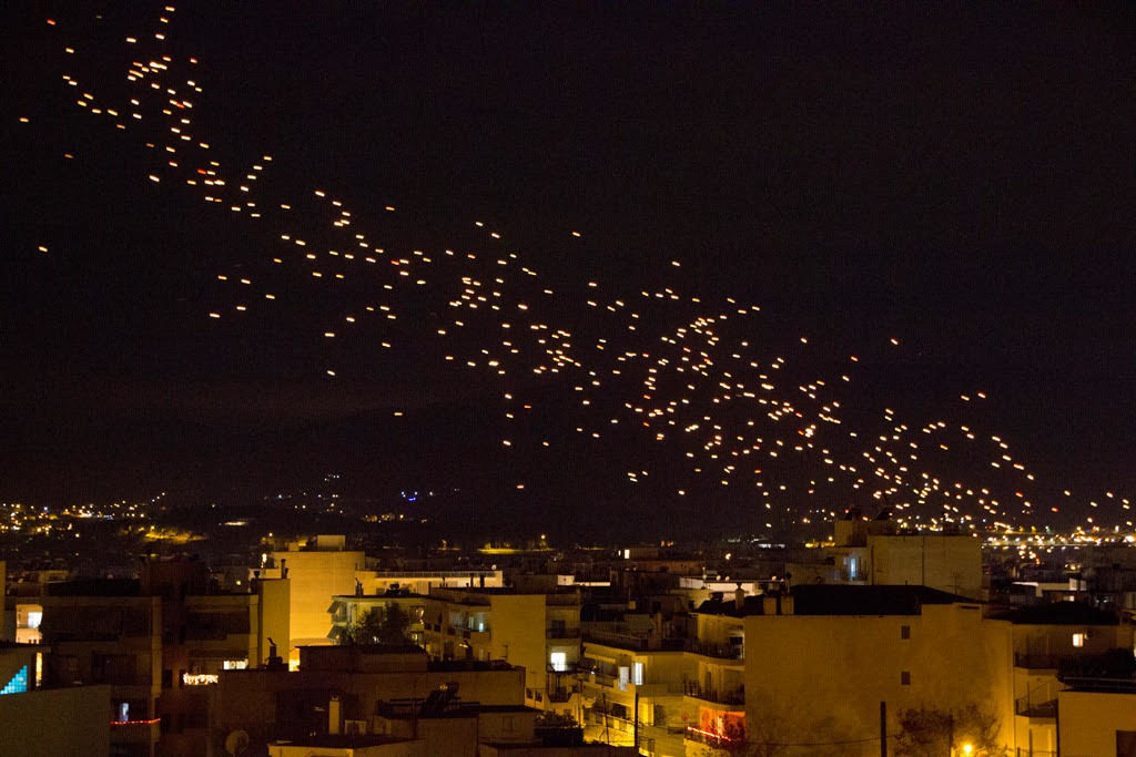 Βόλος: Η φαντασμαγορική ¨Βραδιά των Φαναριών¨ – ΦΩΤΟ