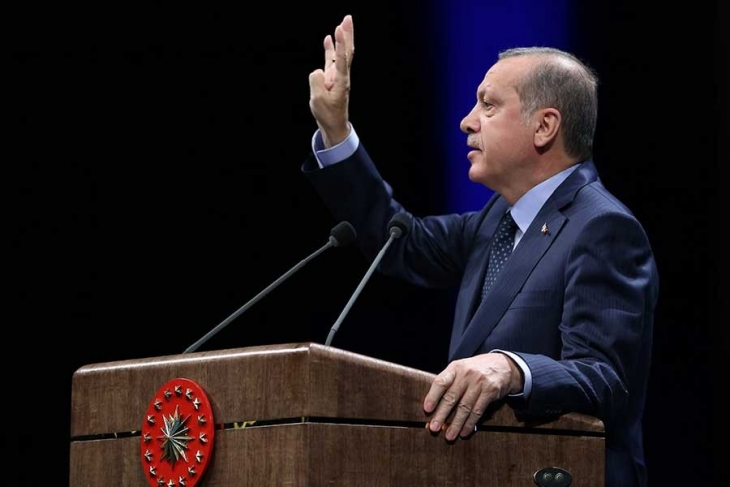 Ερντογάν: Ο διεθνής συνασπισμός υπό τις ΗΠΑ στηρίζει το Ισλαμικό Κράτος
