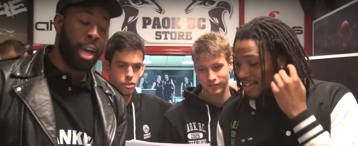 Παίκτες του ΠΑΟΚ προσπαθούν να πουν τα κάλαντα και χαρίζουν γέλιο – ΒΙΝΤΕΟ