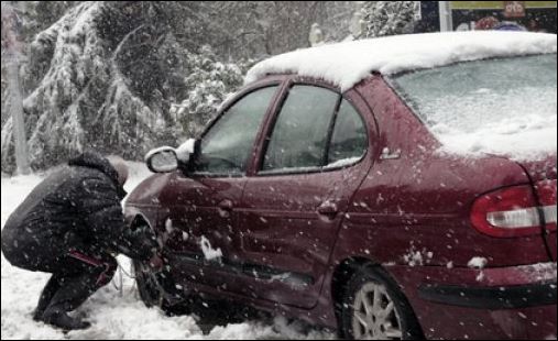 Που χρειάζονται αντιολισθητικές αλυσίδες στην Κεντρική Μακεδονία