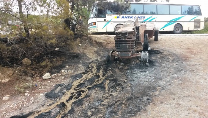 Περίεργη πυρκαγιά στη Γαύδο καταγγέλλει η δήμαρχος του νησιού – ΦΩΤΟ