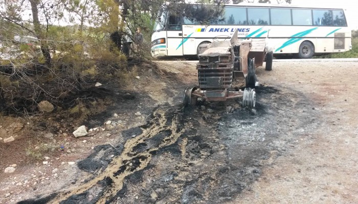 Περίεργη πυρκαγιά στη Γαύδο καταγγέλλει η δήμαρχος του νησιού – ΦΩΤΟ