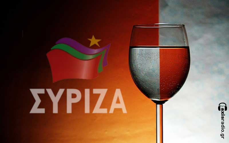 Ο ΣΥΡΙΖΑ έγινε… κρασί – ΒΙΝΤΕΟ