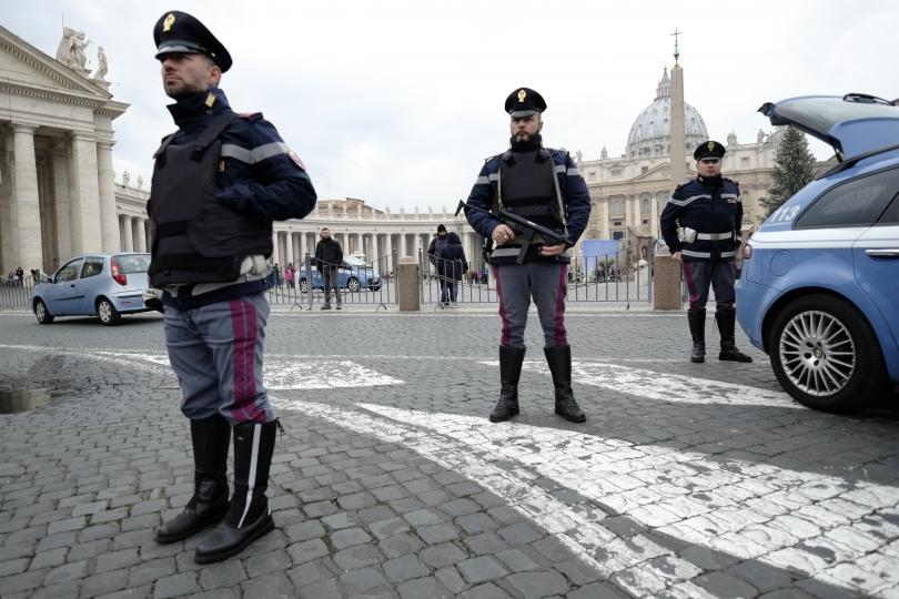 Δρακόντεια μέτρα ασφαλείας στη Ρώμη και το Βατικανό