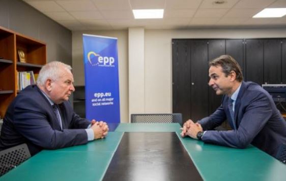 Στις Βρυξέλλες για επαφές ο Κυριάκος Μητσοτάκης