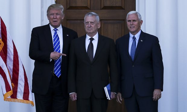 ΗΠΑ: Ο Τραμπ επιβεβαίωσε οτι θα προτείνει τον Τζέιμς “Τρελό Σκυλί” Μάττις για υπουργό Άμυνας