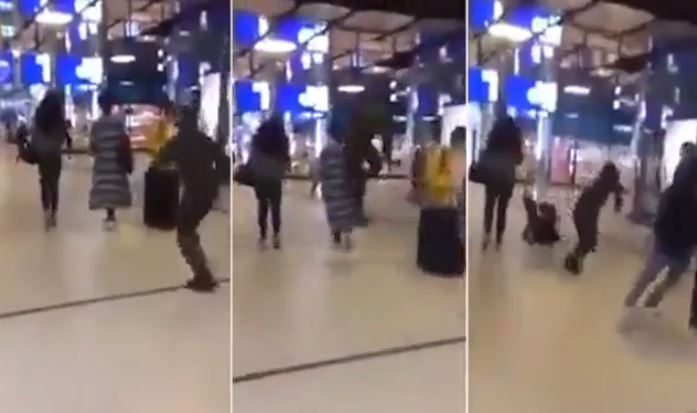 Νέα σοκαριστική επίθεση – Άνδρας κλωτσά γυναίκα στην Ολλανδία – ΒΙΝΤΕΟ