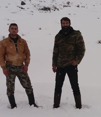 Ο αγρότης που έγινε viral ανέβασε φωτογραφία από τη χιονισμένη Κρήτη – ΦΩΤΟ