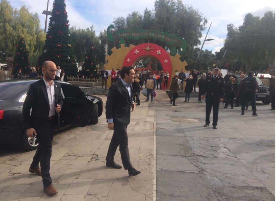 Στο Ηράκλειο Κρήτης ο Τσίπρας – ΦΩΤΟ