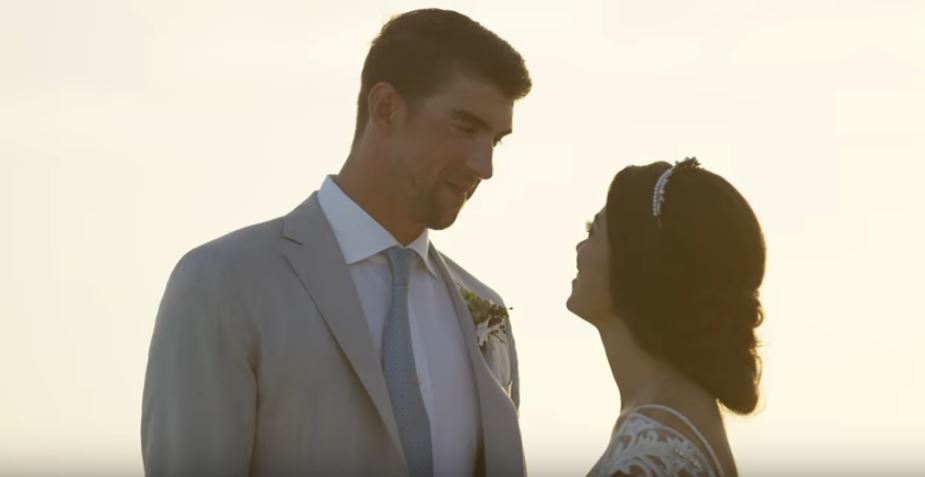 Το ρομαντικό ΒΙΝΤΕΟ από τον γάμο του Μάικλ Φελπς