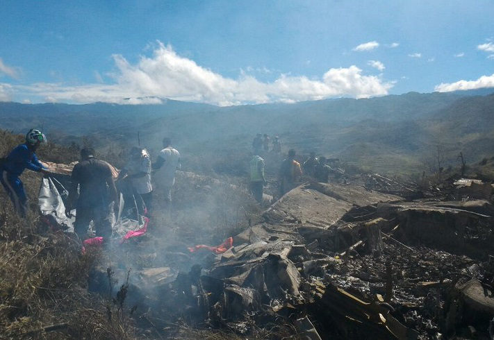 13 νεκροί από συντριβή αεροσκάφους σε ορεινή περιοχή στην Παπούα