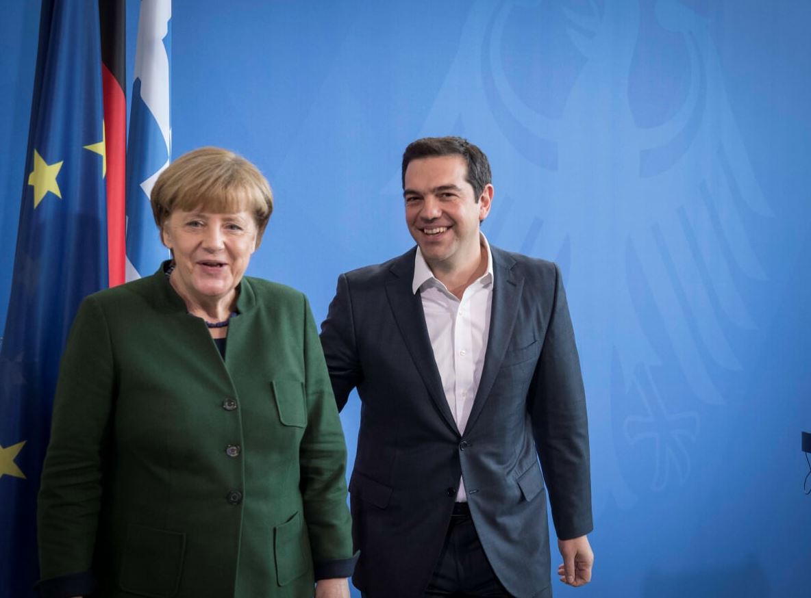 Η φωτογραφία που ανέβασε η Μέρκελ μετά τη συνάντηση με τον Τσίπρα
