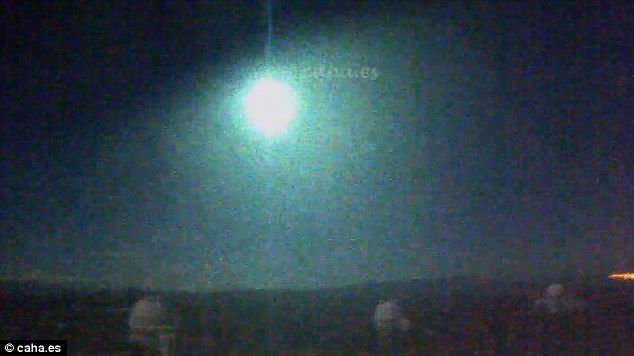 Μετεωρίτης έπεσε στη νότια Ισπανία – Εντυπωσιακό Βίντεο