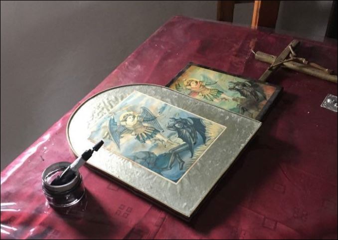 Βανδάλισαν εκκλησία γράφοντας : «Ο Αλλάχ είναι μεγάλος» – ΦΩΤΟ