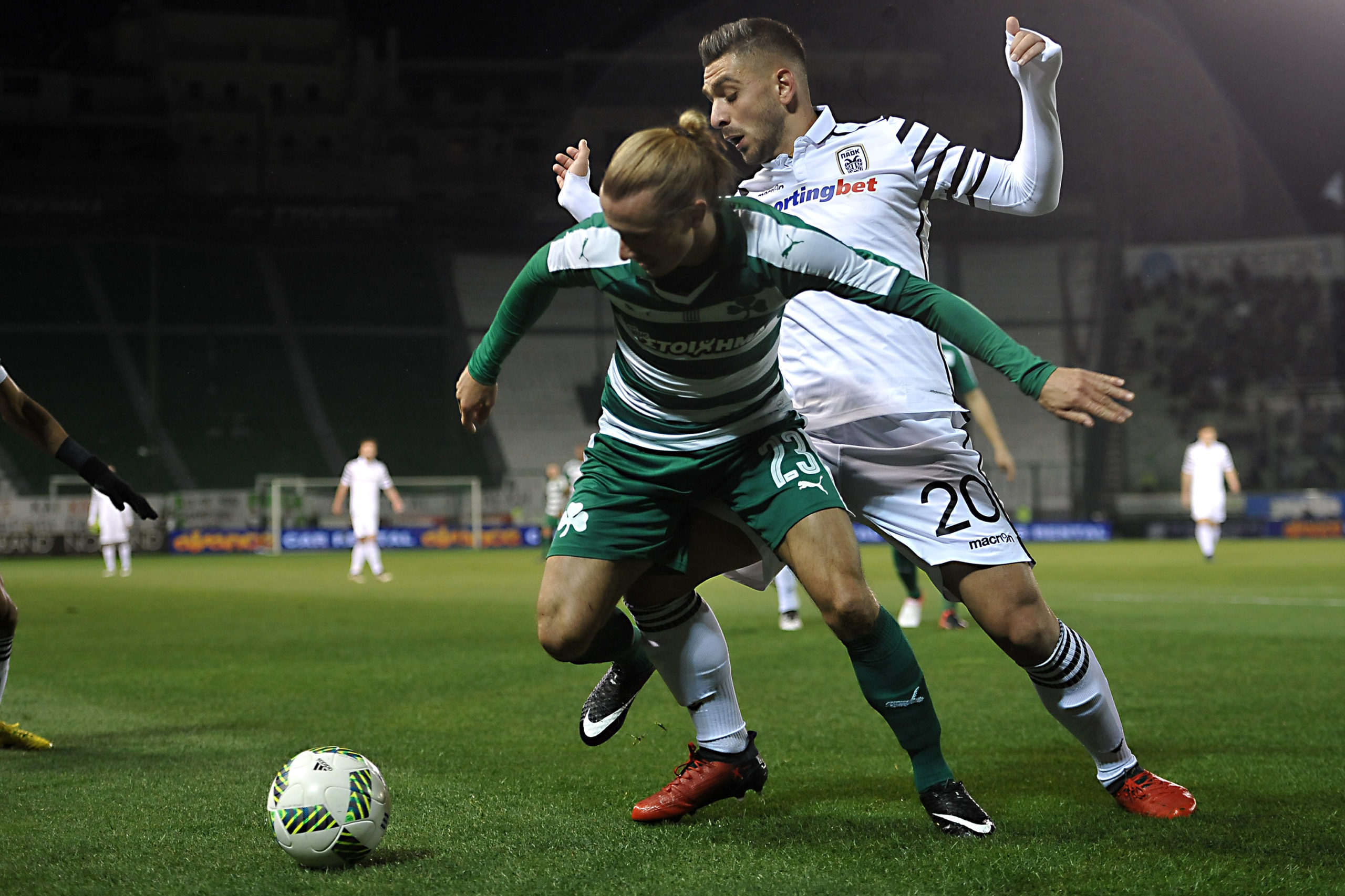 Παναθηναϊκός – ΠΑΟΚ 1-0 (69′)