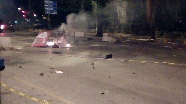 Νέο βίντεο από τα επεισόδια στη Θεσσαλονίκη