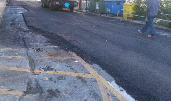 Νέα ασφαλτόστρωση στο δρόμο του Ρεθύμνου που έγινε «viral» – ΦΩΤΟ