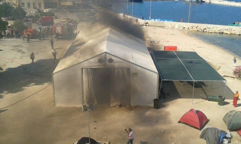 Συνελήφθη 19χρονος Σύρος για τον εμπρησμό στη Σούδα τον Ιούνιο του 2016