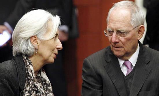 Η Λαγκάρντ διαβεβαίωσε τον Σόιμπλε ότι το ΔΝΤ θα συνεχίσει τις συνομιλίες με την Ελλάδα