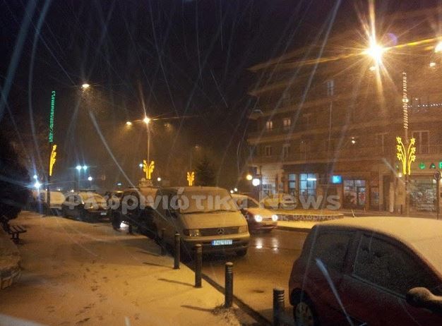 Χιόνια στη Φλώρινα – ΦΩΤΟ