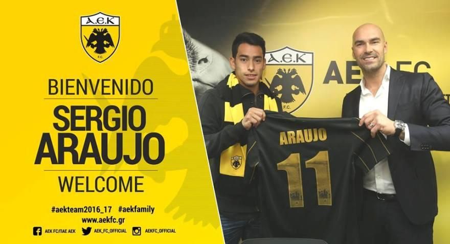 Ανακοίνωσε τον Αραούχο η ΑΕΚ – ΒΙΝΤΕΟ