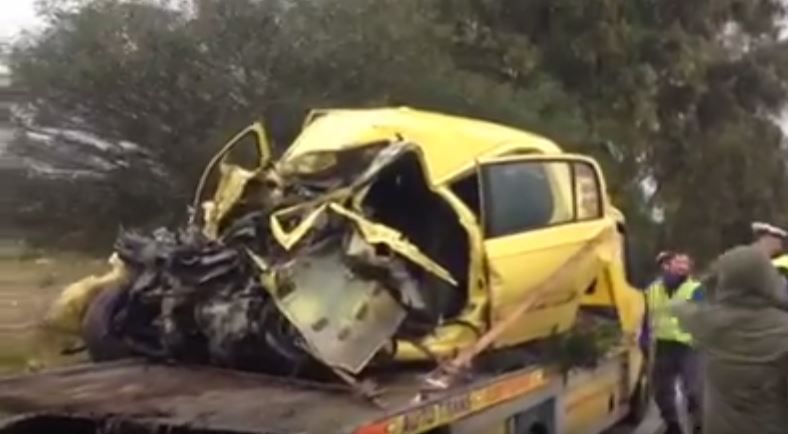 Ένας νεκρός σε σύγκρουση φορτηγού με αυτοκίνητο στην εθνική οδό Πατρών – Πύργου – ΒΙΝΤΕΟ