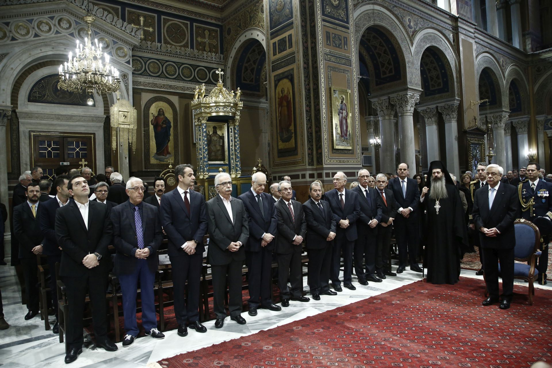 Πανηγυρική δοξολογία στη Μητρόπολη Αθηνών – Ποιοι έδωσαν το παρών – ΦΩΤΟ