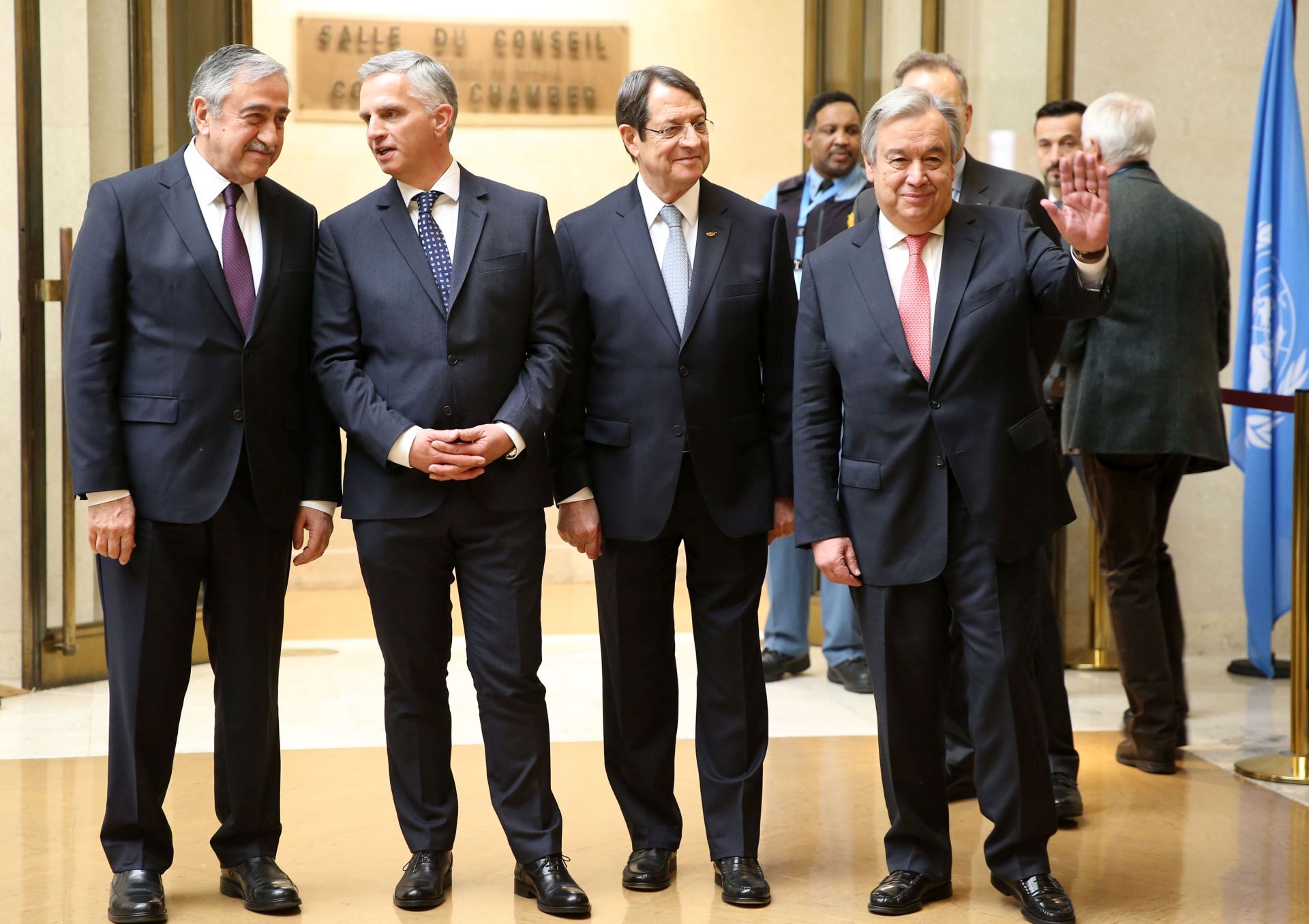 Σε εξέλιξη η Διάσκεψη για το Κυπριακό στη Γενεύη