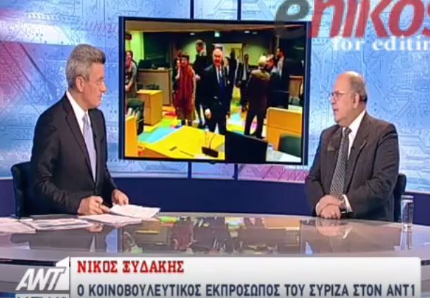 Ο Ξυδάκης στο δελτίο του ΑΝΤ1 για την δραχμή: Δεν είμαι λαγός… Να ανοίξει η συζήτηση – ΒΙΝΤΕΟ