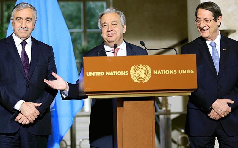 Γκουτιέρες: “Ιστορική ευκαιρία που δεν πρέπει να χαθεί η Διάσκεψη”