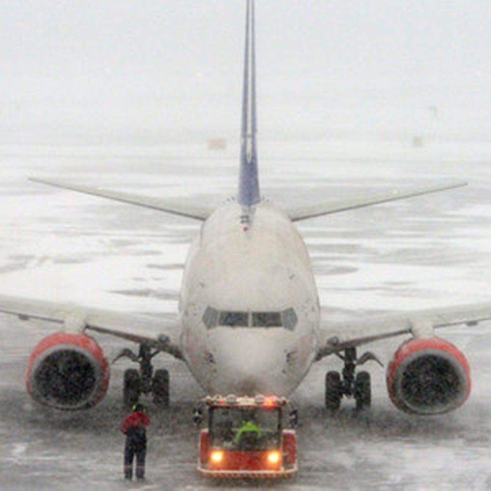 Προβλήματα στις πτήσεις λόγω της σφοδρής κακοκαιρίας