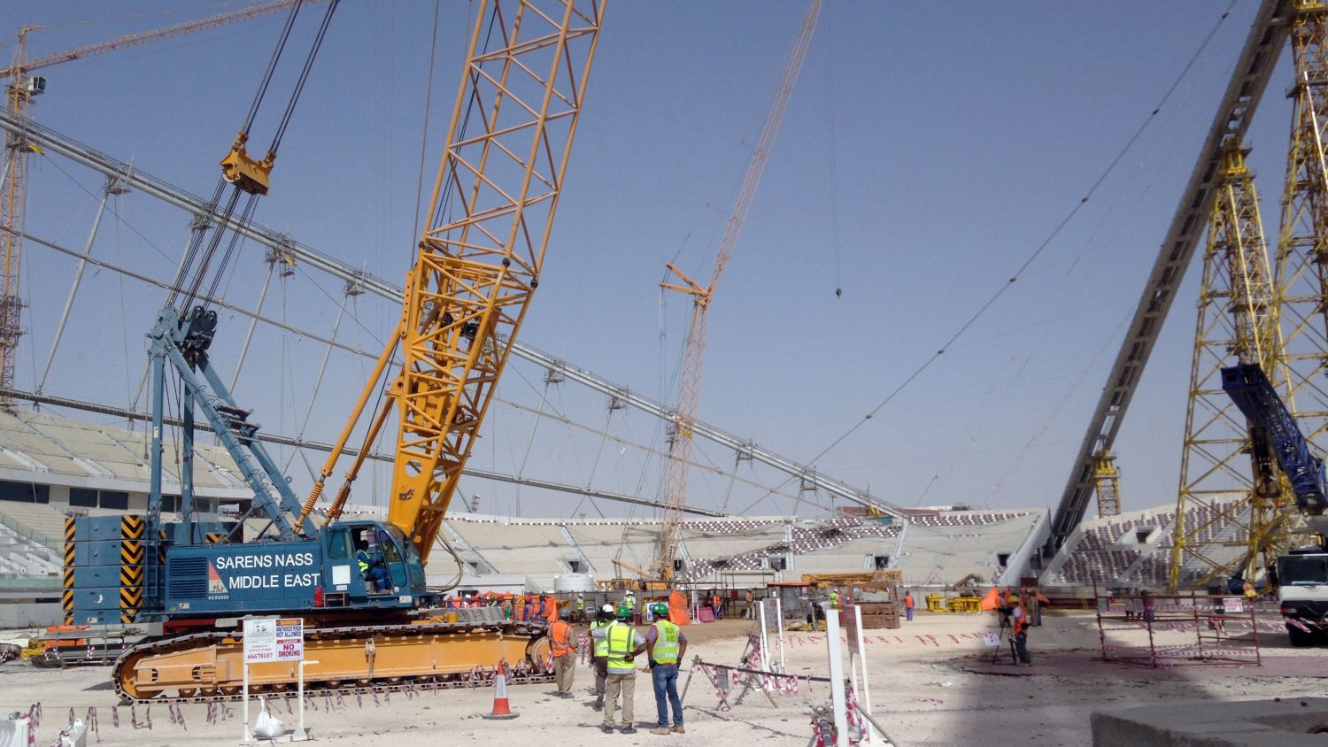 Νεκρός Βρετανός εργάτης στην κατασκευή σταδίου για το Μουντιάλ του Κατάρ