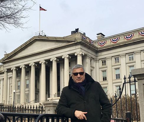 Οι φωτογραφίες του Πατούλη από την Ουάσινγκτον πριν από την ορκωμοσία Τραμπ