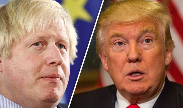 Συγχαρητήριο τηλεφώνημα στον Τραμπ από τον Μπόρις Τζόνσον