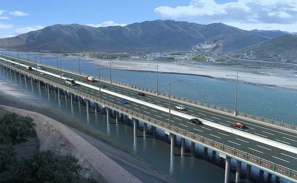 Ο υψηλότερος δρόμος στον κόσμο κατασκευάζεται στο Θιβέτ – ΦΩΤΟ