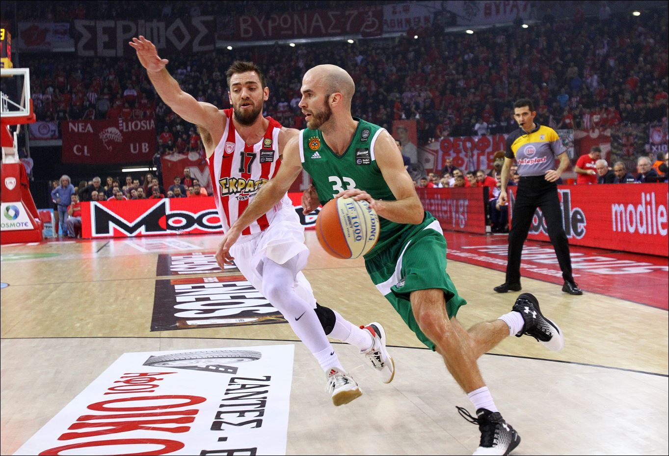 Ο Βούτσης και ο Λοβέρδος παρακολούθησαν το Ολυμπιακός – Παναθηναϊκός – ΦΩΤΟ