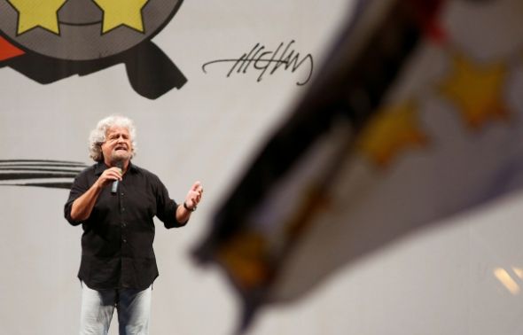 Ο Γκρίλο εξέφρασε την υποστήριξή του στον Τραμπ