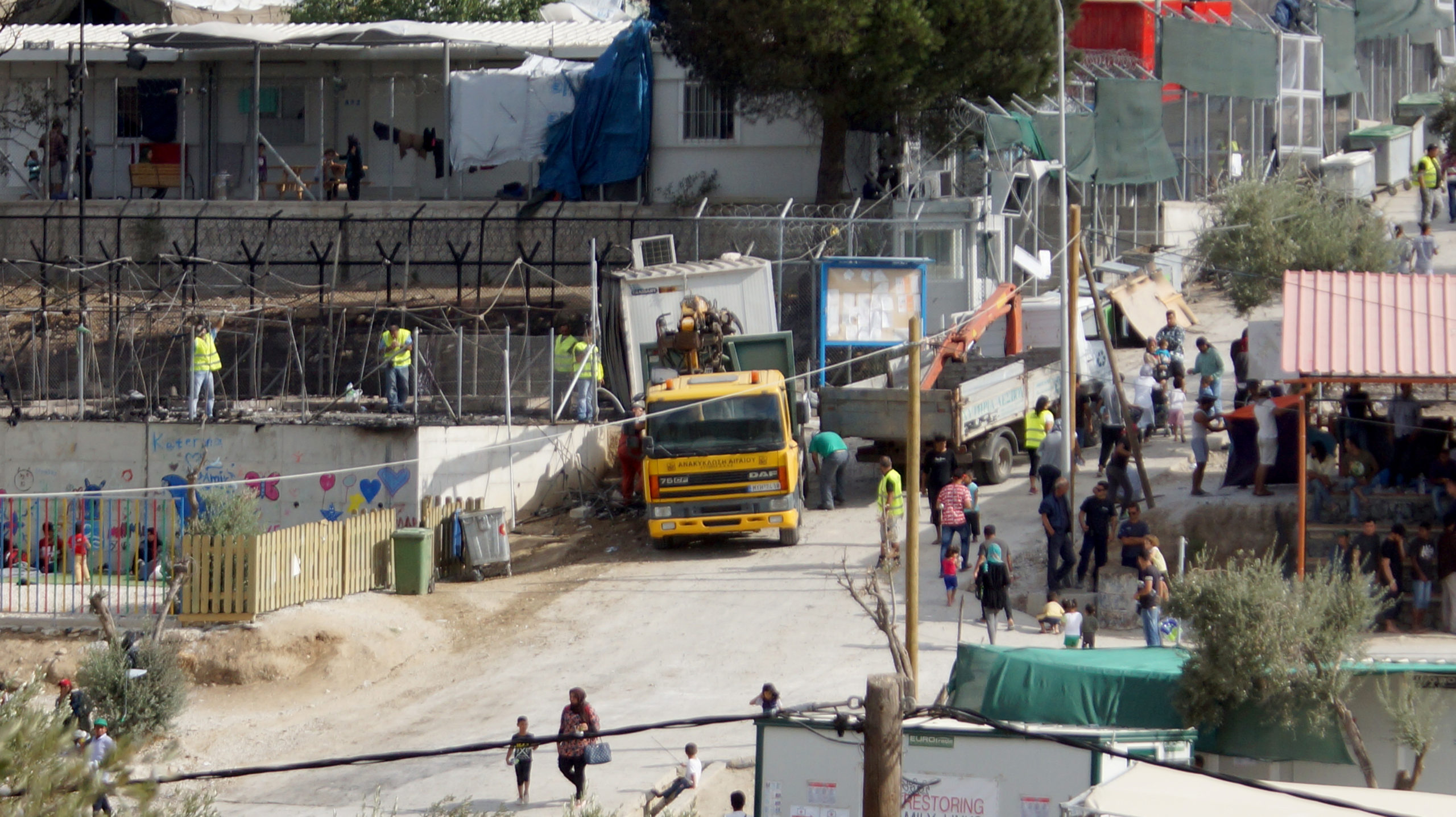 Και τρίτος νεκρός στον καταυλισμό προσφύγων στη Μόρια