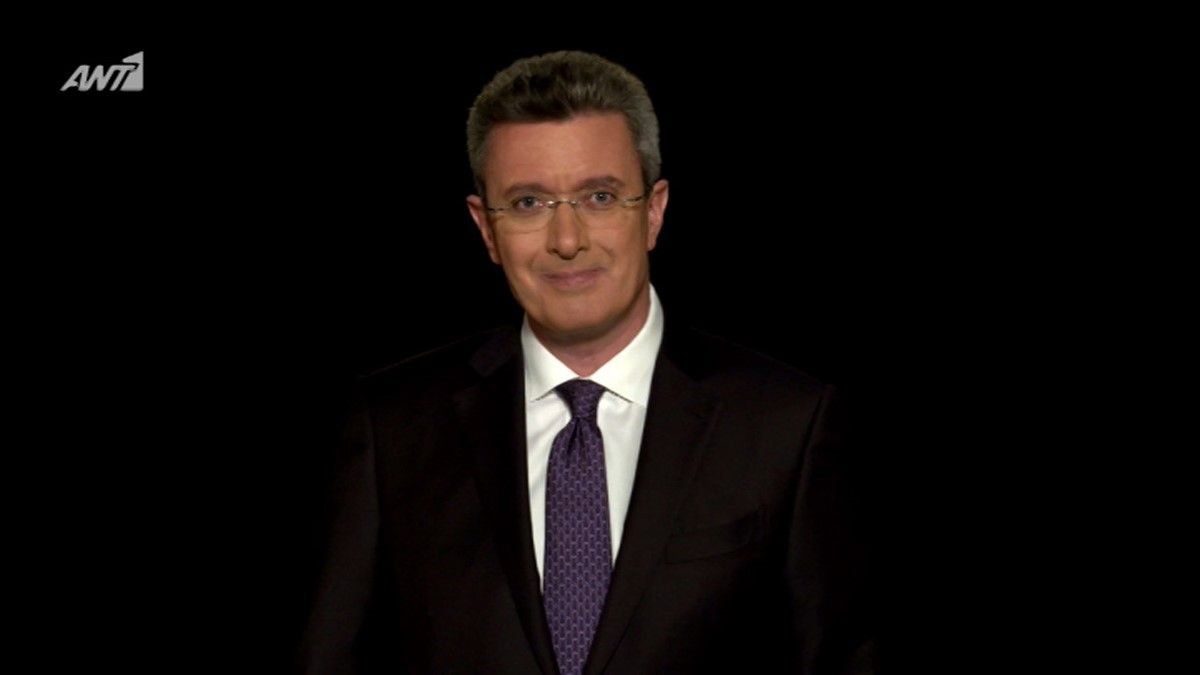 Απόψε στις 7 το δελτίο ειδήσεων του ΑΝΤ1 με τον Νίκο Χατζηνικολάου