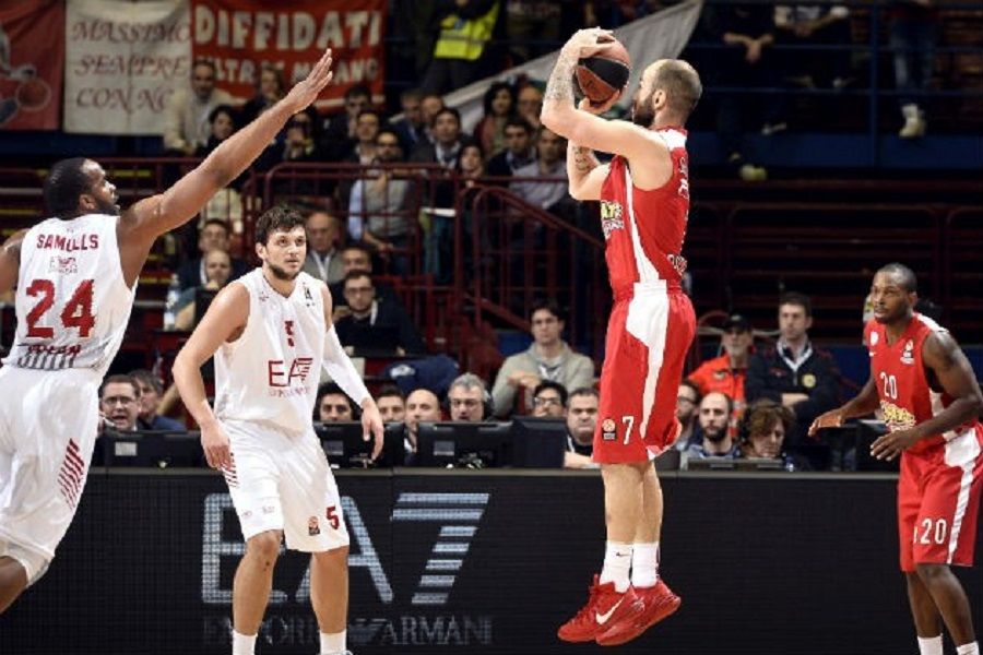 Αρμάνι Μιλάνο – Ολυμπιακός 99-83 (ΤΕΛΙΚΟ)