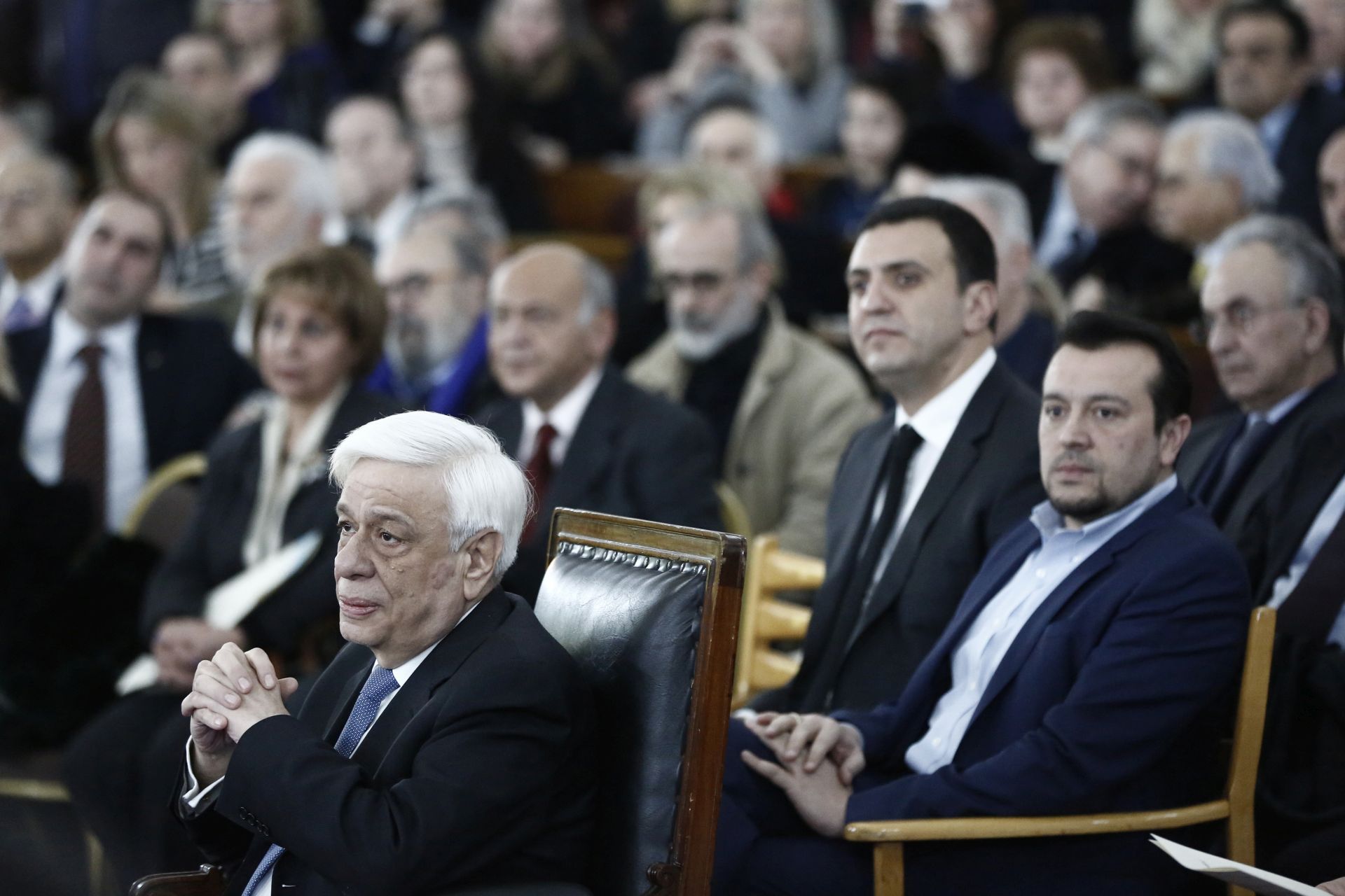 Απονομή των βραβείων Μπότση παρουσία του Παυλόπουλου