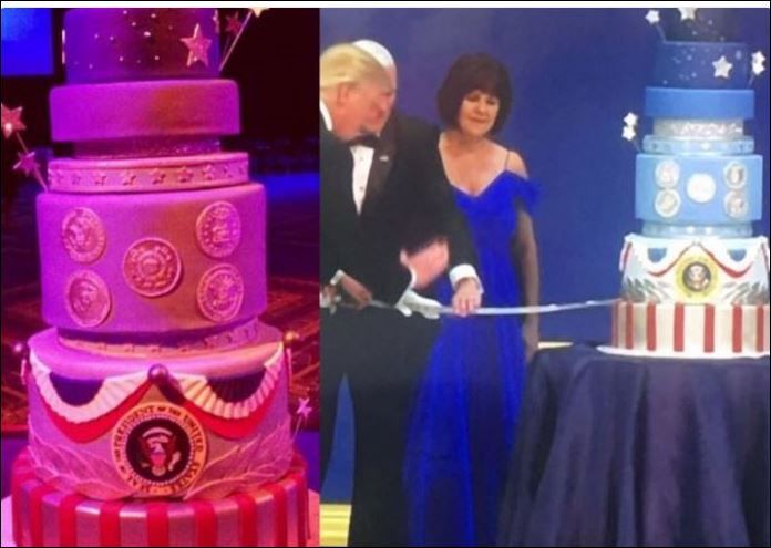 Ο σεφ που κατήγγειλε ότι η τούρτα στην ορκωμοσία του Τραμπ είναι πνευματική του… ιδιοκτησία