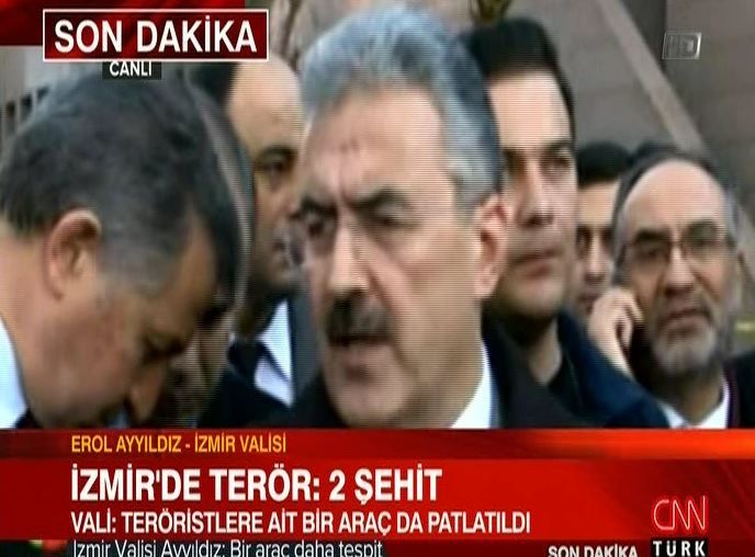 Το PKK “δείχνει” ο κυβερνήτης της Σμύρνης για την επίθεση στο δικαστικό μέγαρο