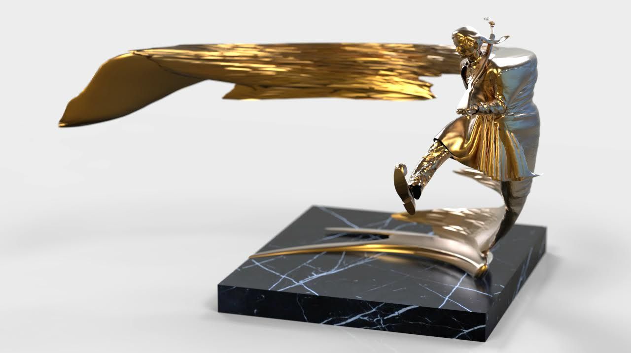 Στον Λευκό Οίκο, ο χρυσός «Εύζωνος», δώρο του Greek Economic Forum προς τον Donald Trump