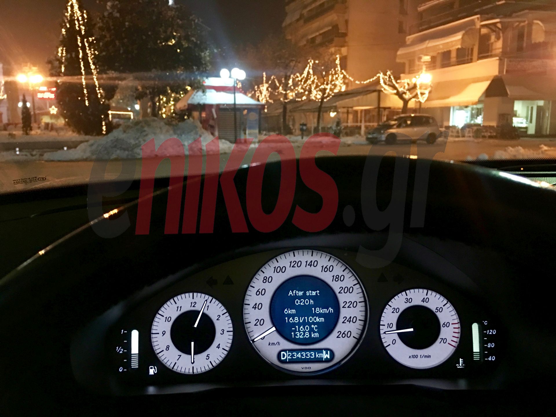 Στους μείον 16 «ξύπνησε» ο Τύρναβος – ΦΩΤΟ