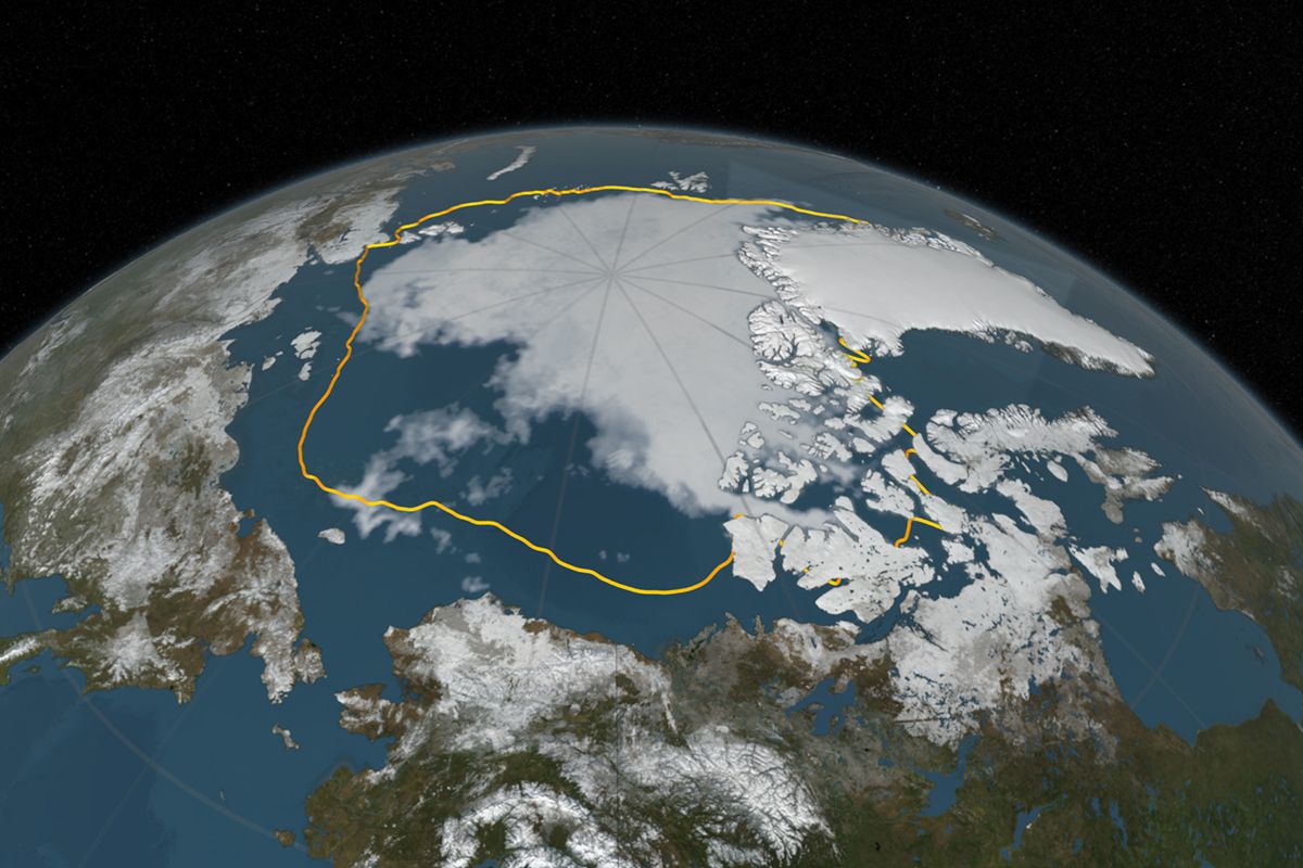 Νέο αρνητικό παγκόσμιο ρεκόρ για την έκταση των θαλάσσιων πάγων – ΦΩΤΟ