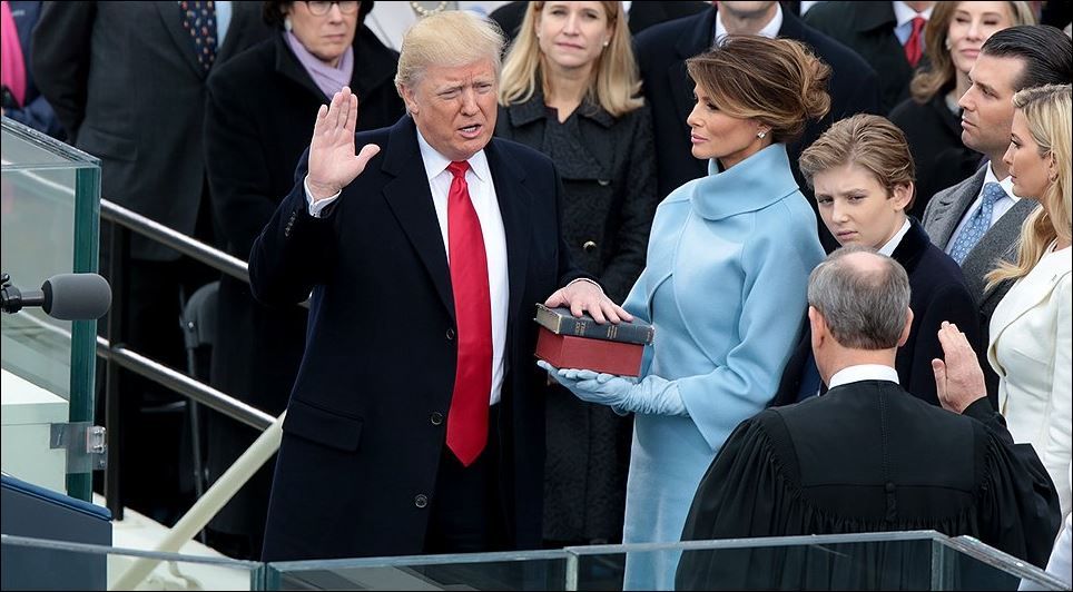 H ορκωμοσία του Τραμπ – ΒΙΝΤΕΟ