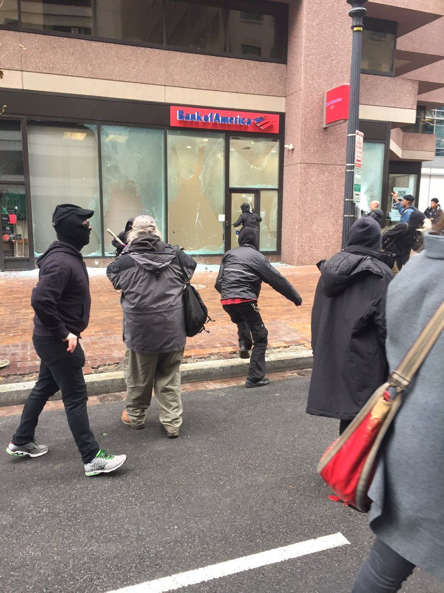 Eπεισόδια στην Ουάσινγκτον πριν από την ορκωμοσία Τραμπ – ΒΙΝΤΕΟ