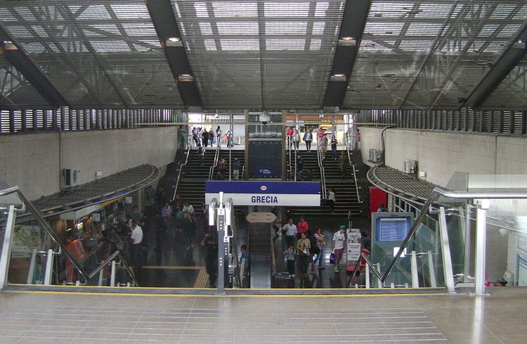 Ένας… ελληνικός σταθμός μετρό στο Σαντιάγκο της Χιλής – ΦΩΤΟ